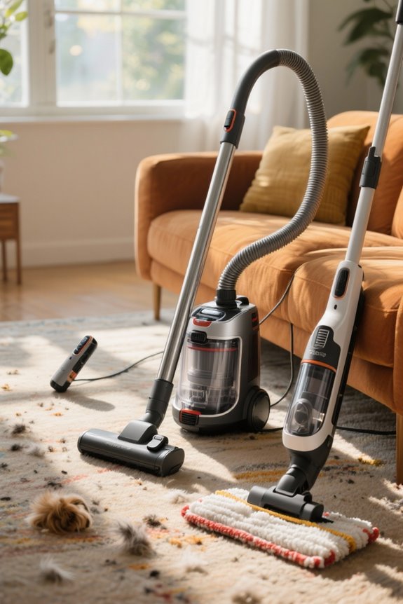 canister vacuum hose considerations