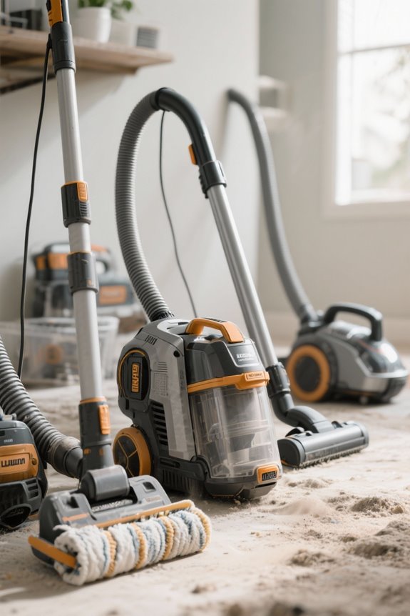 choosing vacuum for construction