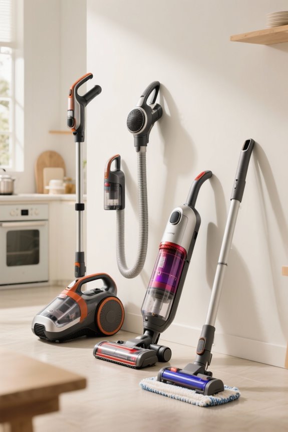 compact powerful kitchen vacuums