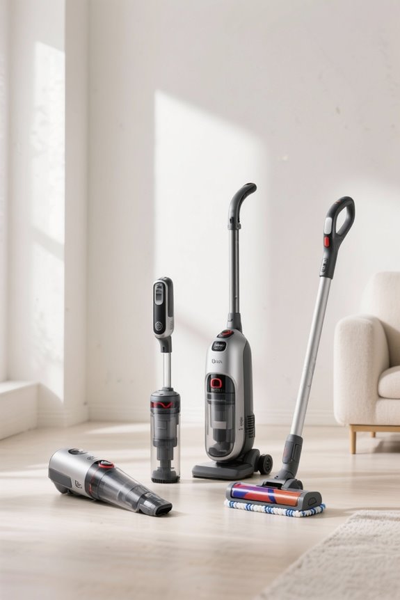 compact rechargeable vacuum cleaners