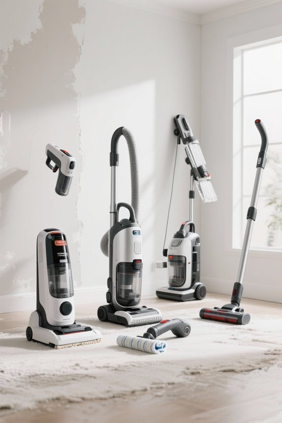 drywall dust vacuum cleaners