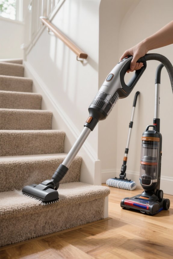 effective stair vacuuming techniques