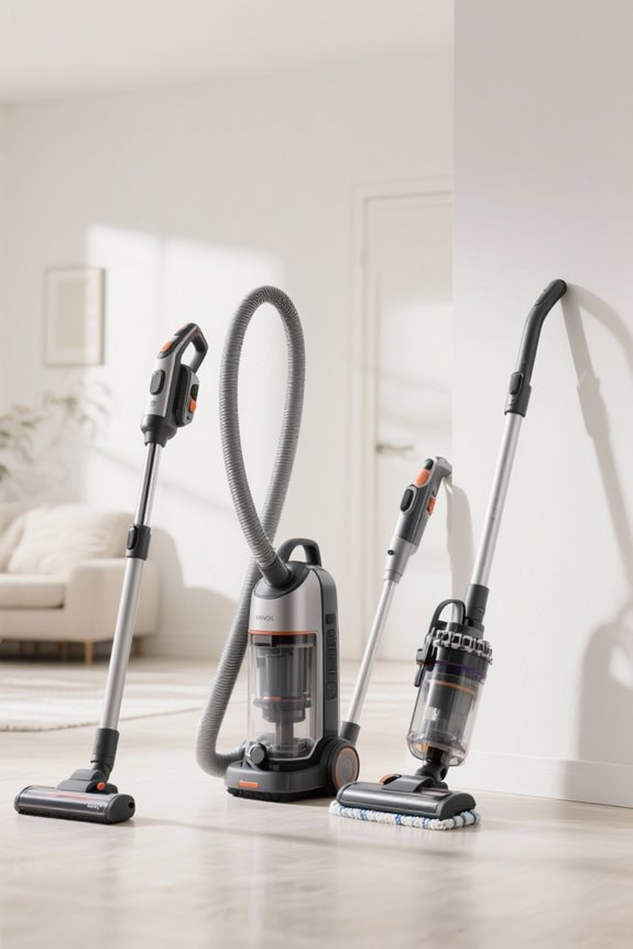 effortless cleaning canister vacuums