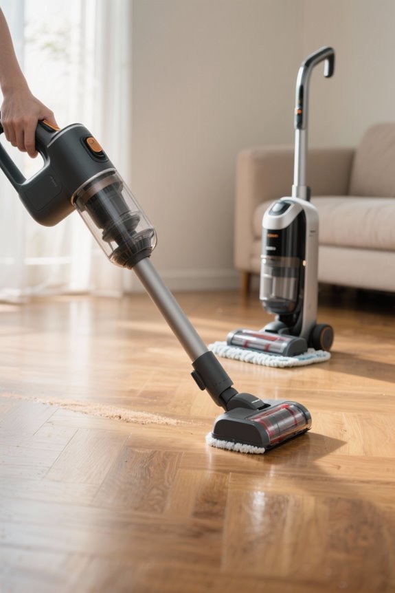 flooring and vacuum selection