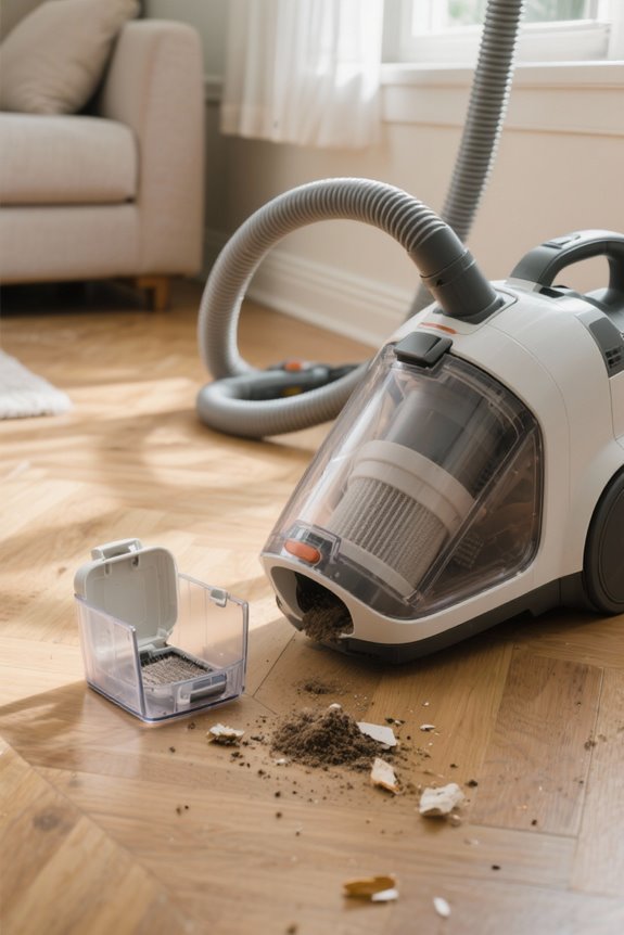 preliminary vacuum troubleshooting checks