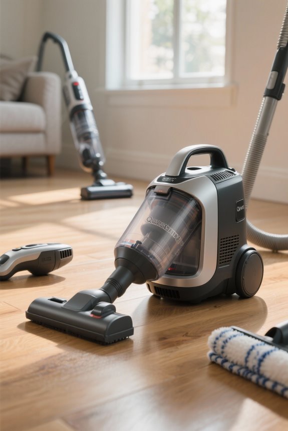 quiet vacuum cleaner features