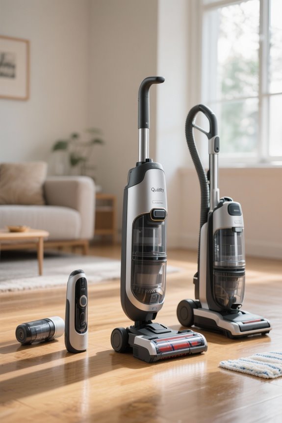 quiet vacuum cleaner selection
