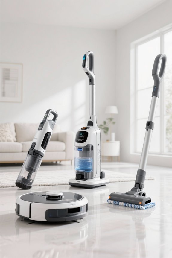 robot vacuums with mopping capabilities