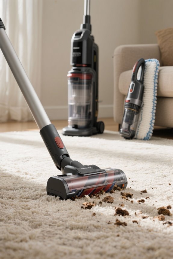 stick vacuums cleaning limitations