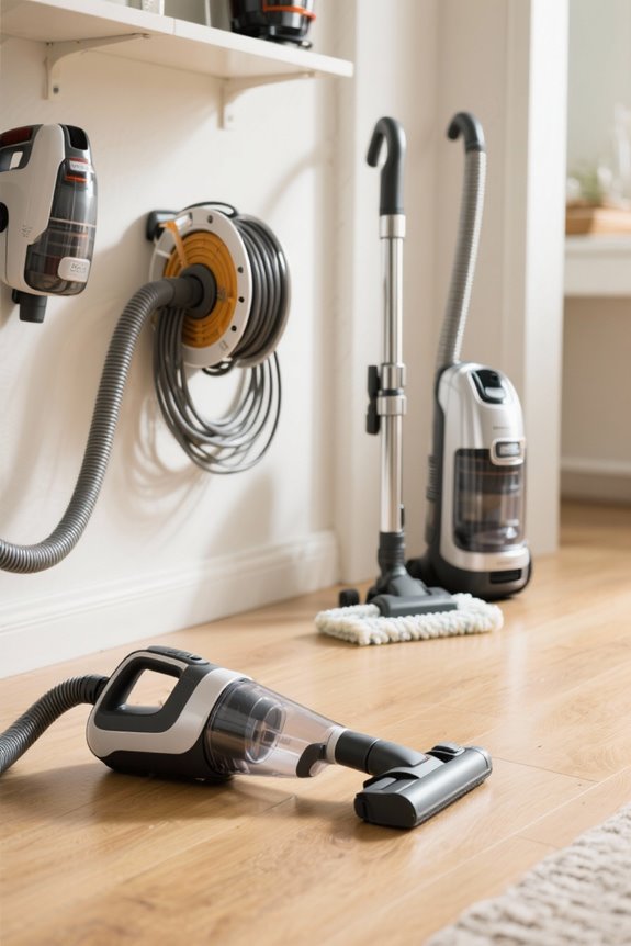 vacuum cord reel considerations