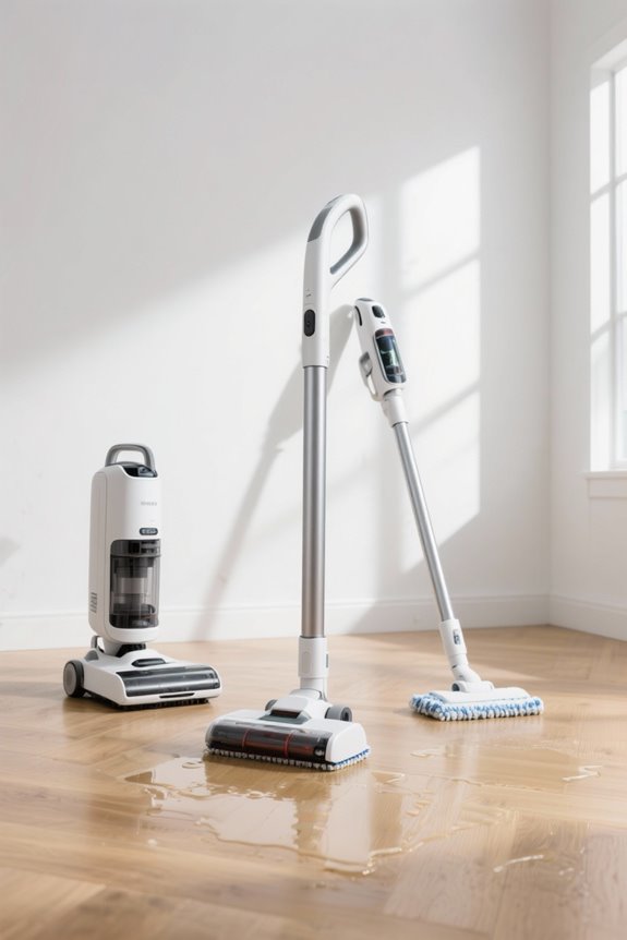 vacuum mop combo for spills